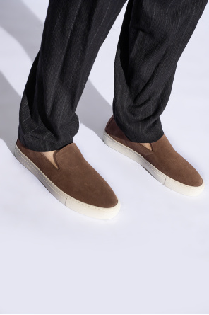 Suede slip-on shoes od Manebí