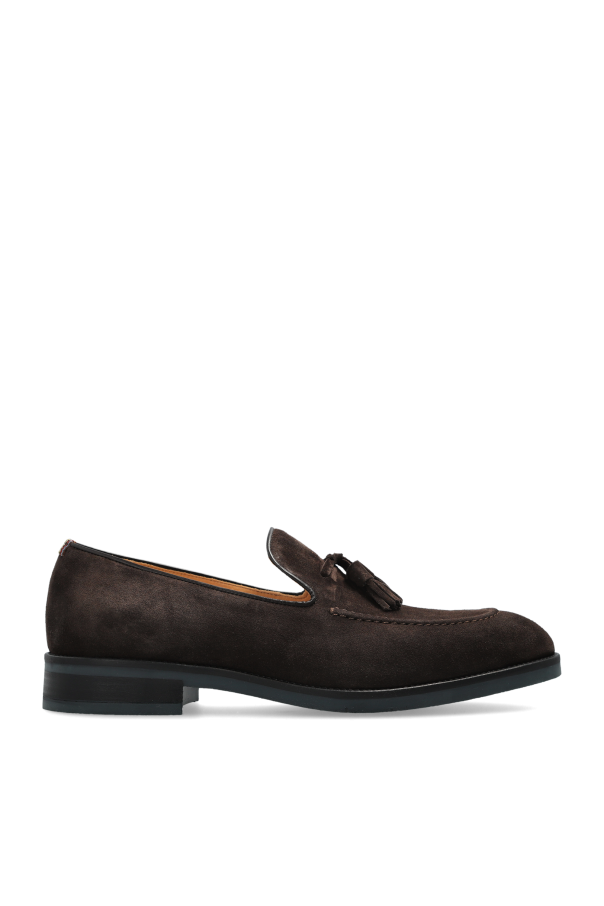 Suede shoes type `loafers` od Paul Smith