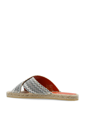 Missoni Slippers with Geometric Pattern