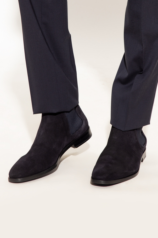 clarks originals desert boot paint ‘Gerald’ suede ankle boots