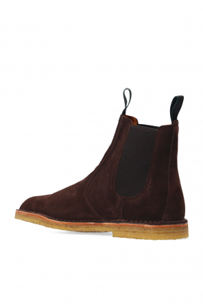 Keaton logo-embroidered sneakers ‘Jim’ suede ankle boots