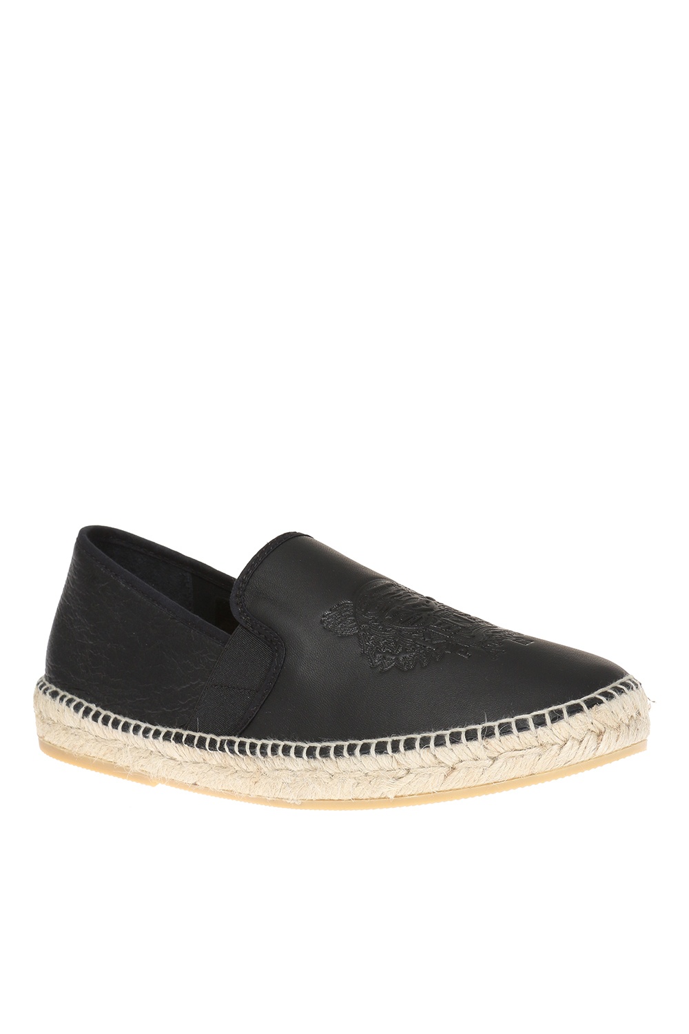 kenzo leather tiger espadrilles