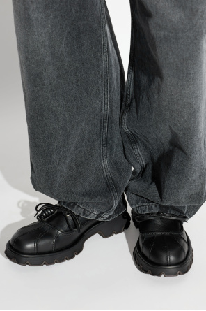 ‘bobby’ leather loafers od Loewe