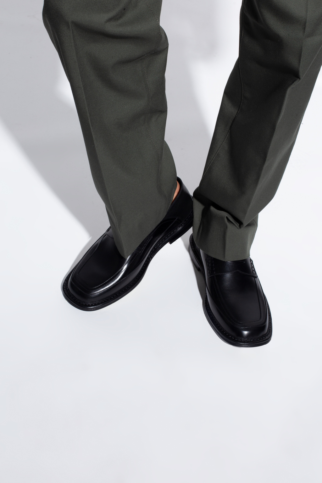 Loewe Leather loafers