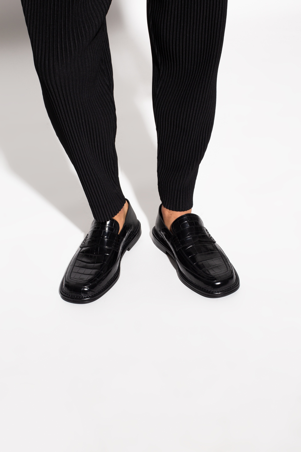 Loewe Leather loafers