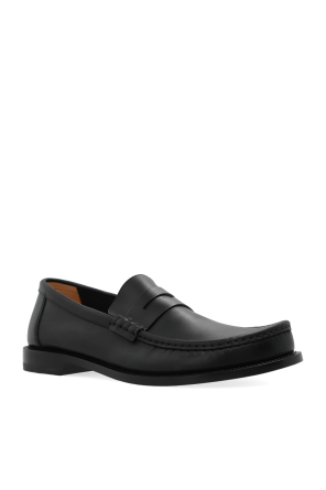 loewe WHITE ‘Campo’ leather loafers