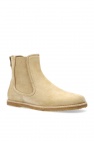 Loewe beige Suede ankle boots