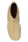Loewe beige Suede ankle boots
