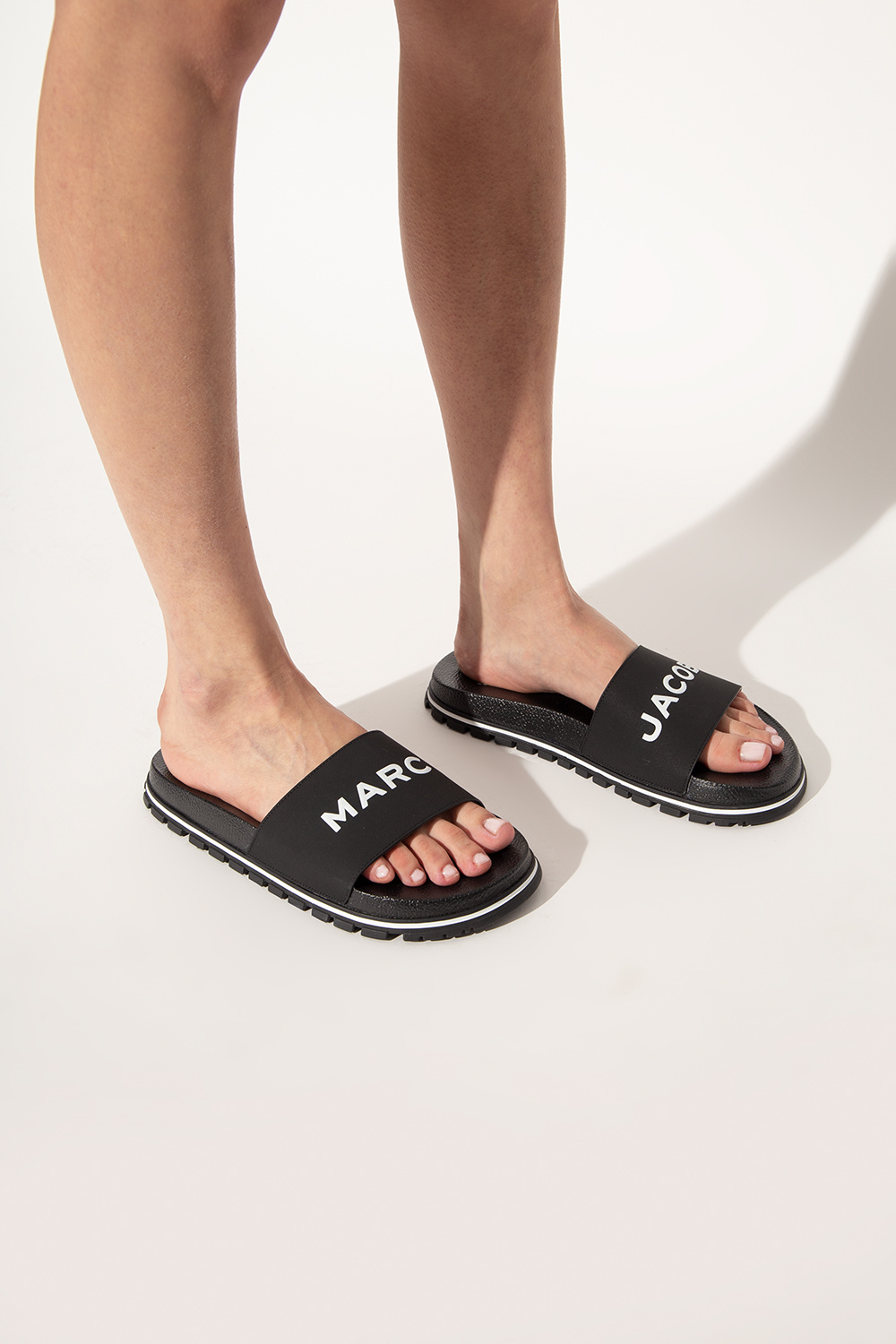 Marc Jacobs Slides with logo