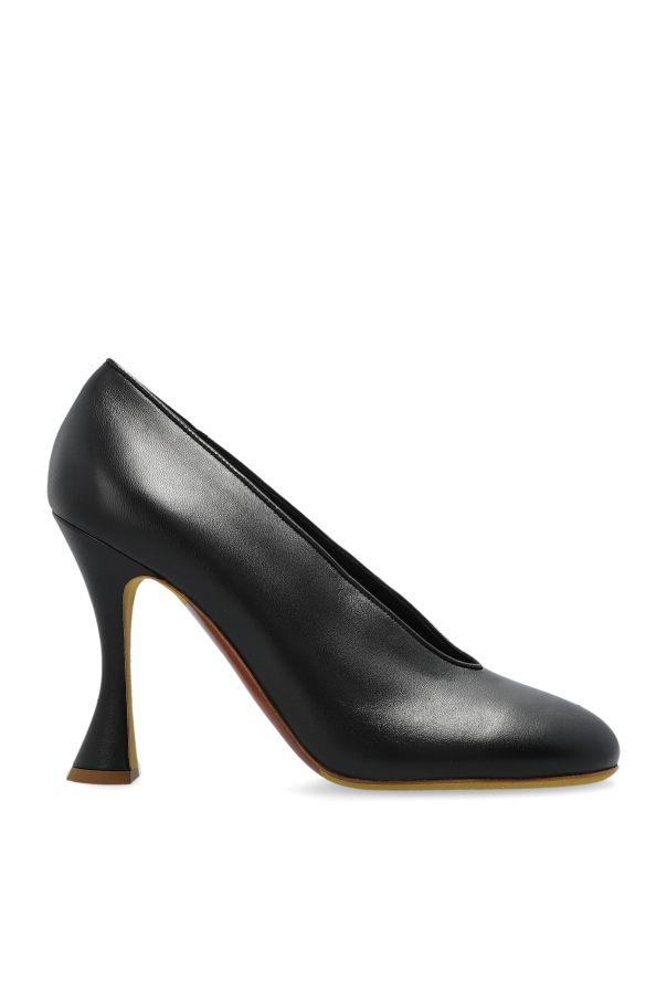 Moschino Zapatos de tacón de cuero