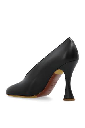 Moschino Zapatos de tacón de cuero