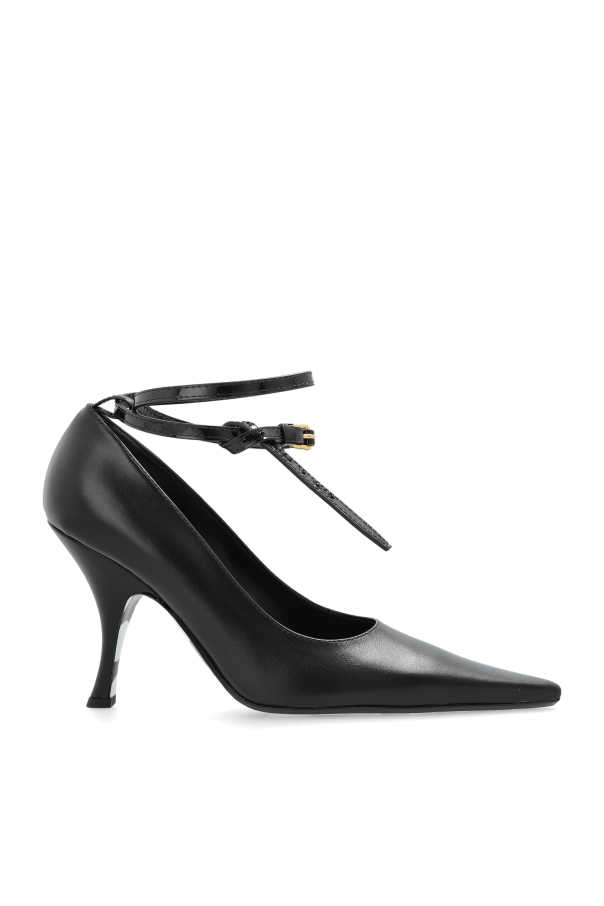 Leather stilettos, zdjęcie 1 Leather stilettos od Moschino