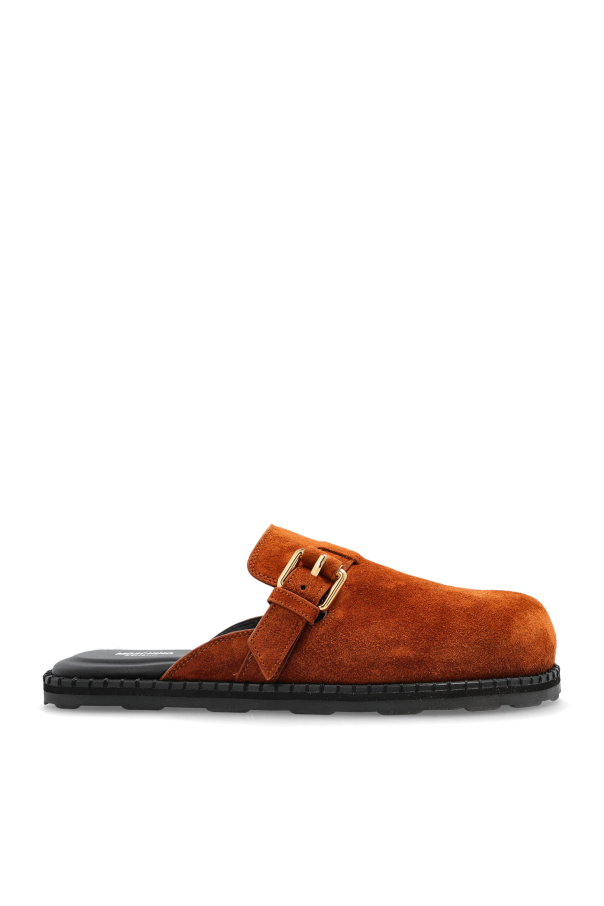 Suede slides, zdjęcie 1 Suede slides od Moschino