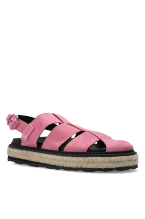 Moschino Suede platform sandals