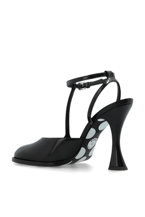 Moschino Leather heeled shoes