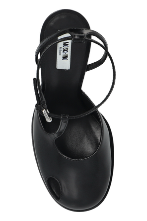 Moschino Leather heeled shoes