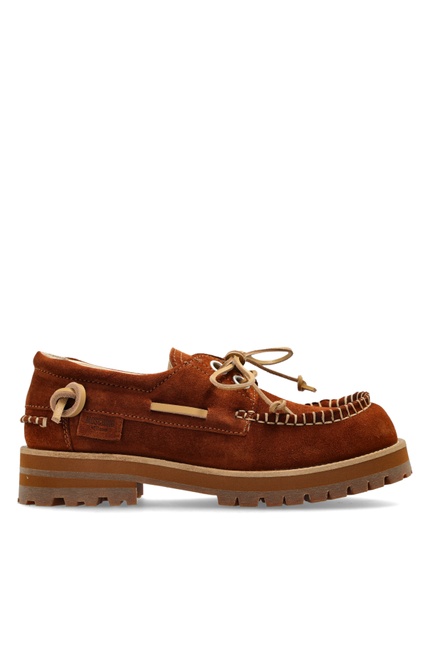 Leather shoes od Moschino
