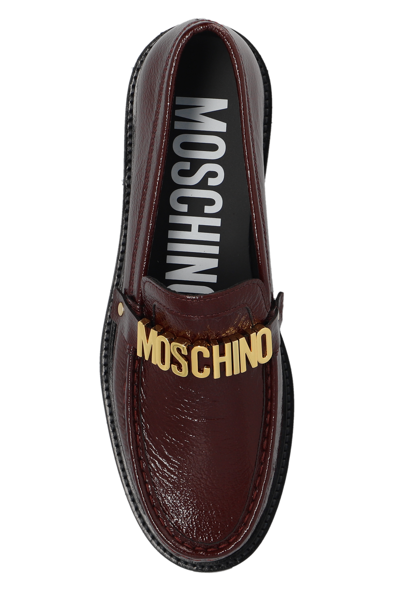 Moschino Leather loafers