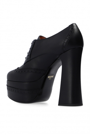 Moschino Leather heeled shoes