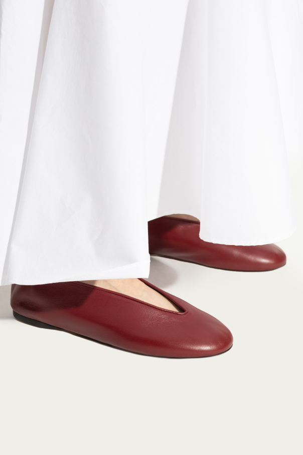 Moschino Leather ballet flats