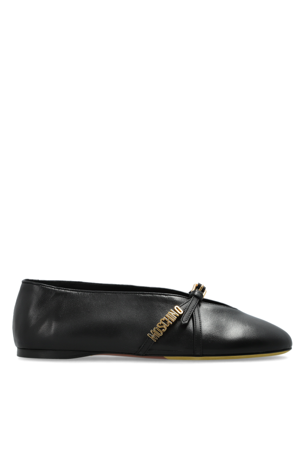 Leather ballerinas od Moschino