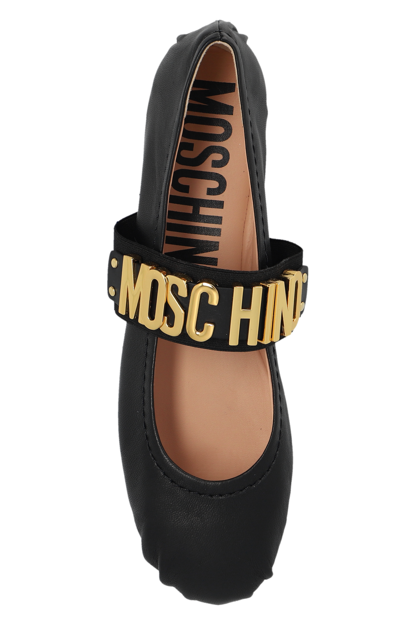 Moschino Leather ballet flats