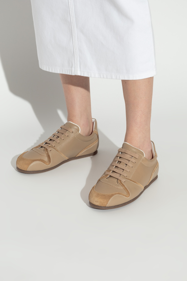 Moschino Leather sneakers