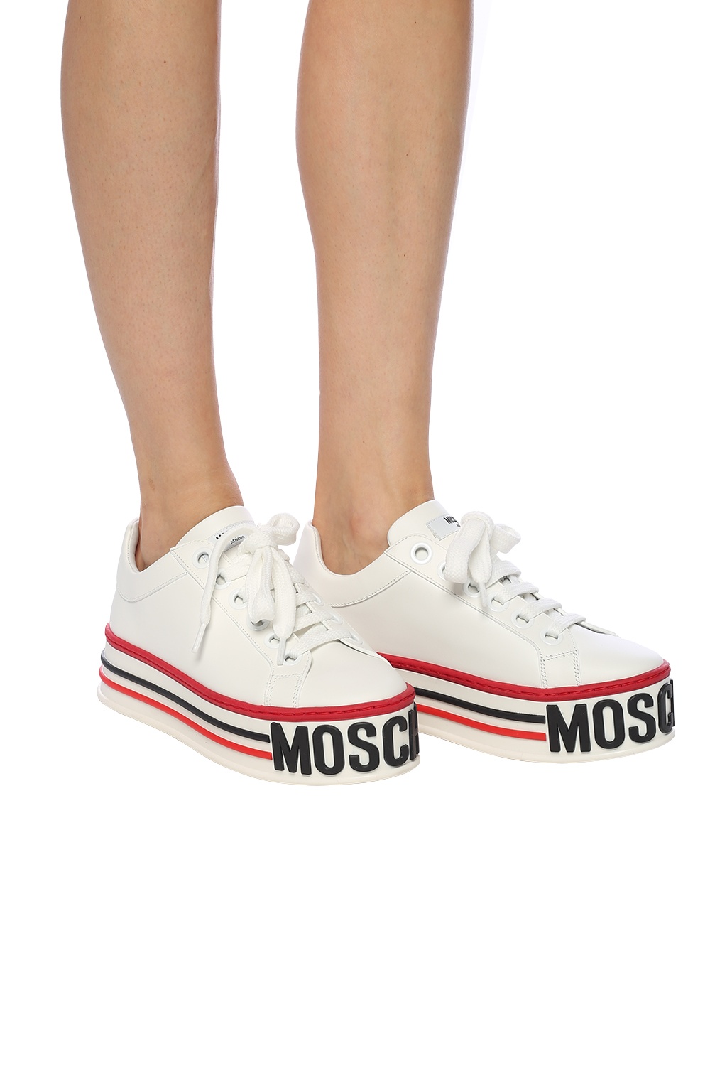 moschino sneakers platform