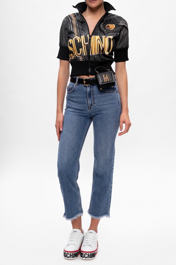 moschino platform sneakers