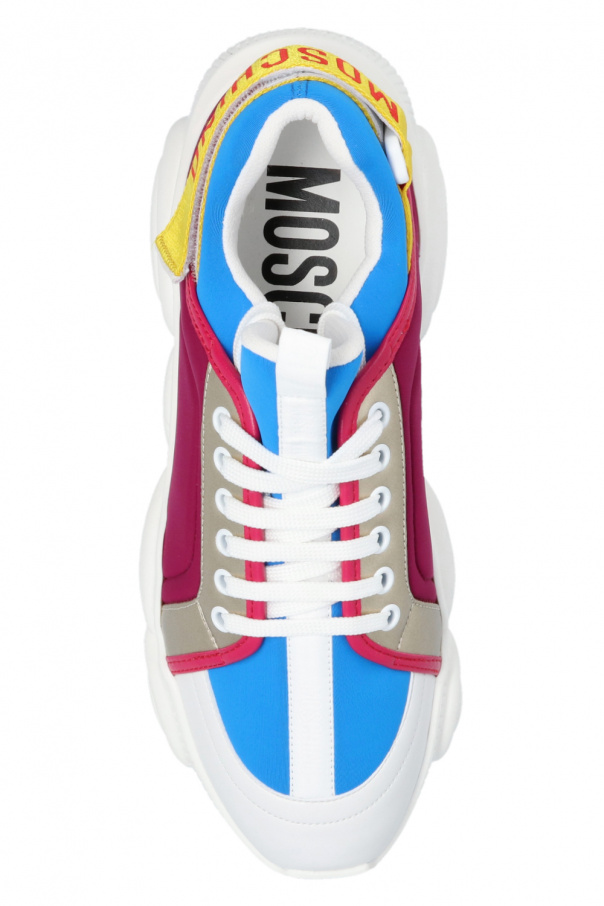 Moschino Buty sportowe z logo ‘Teddy’