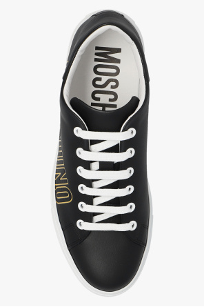 Moschino Two sneakers are featured in the first installment of the