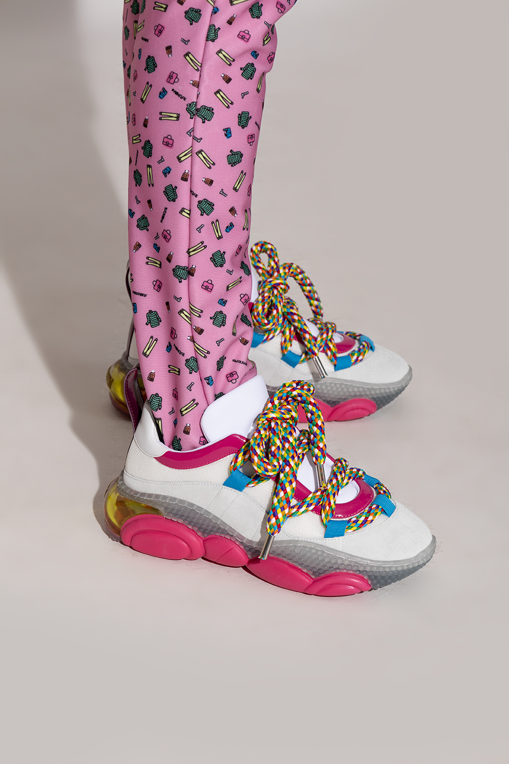 Moschino Sneakers with decorative laces