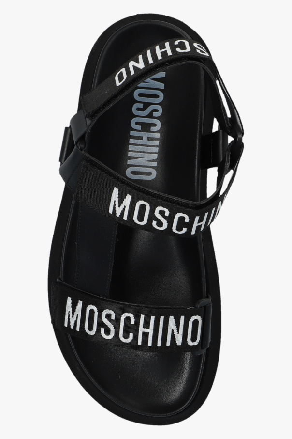 Moschino Sandals with logo | Women's Shoes | Vitkac
