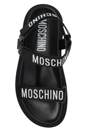 Moschino Sandały z logo