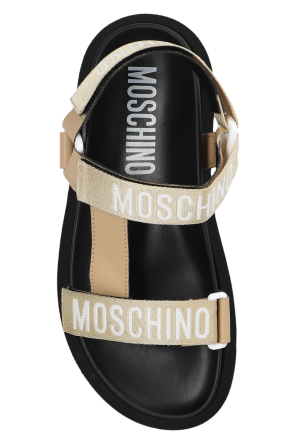 Moschino Sandały z logo