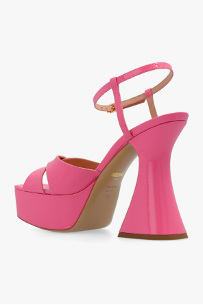 Moschino Glossy heeled sandals