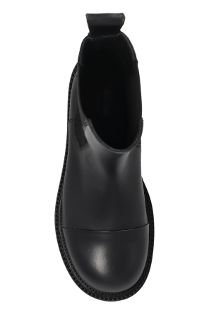 Moschino Leder-Chelsea-Boots