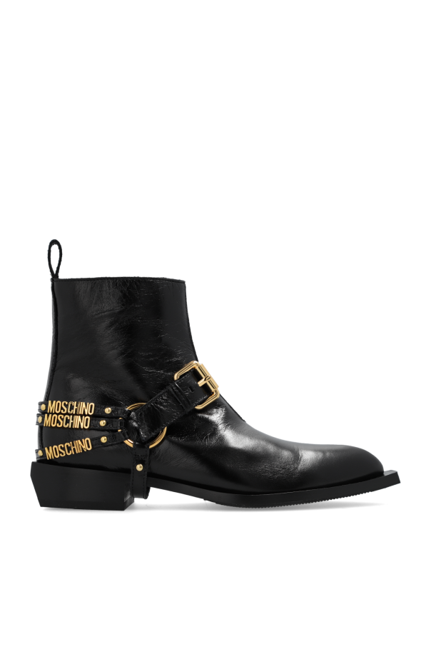 ankle-length boots Black od Moschino