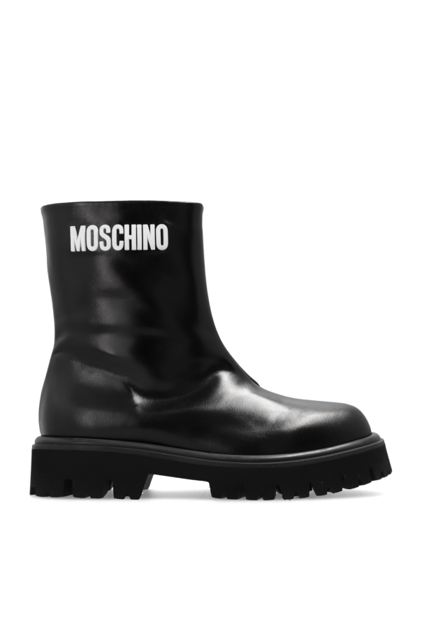 Moschino ABOUT YOU Boots chelsea 'Katrin' nero