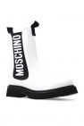 Moschino Chelsea boots with logo