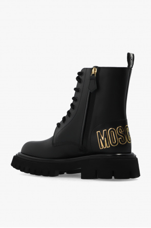 Moschino Leather ankle boots