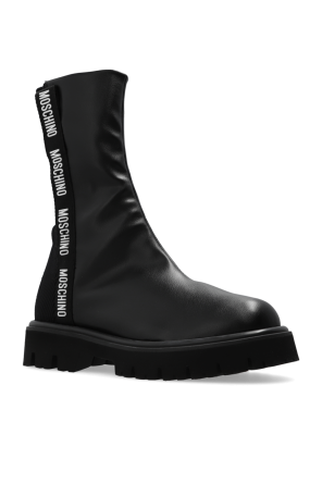 Moschino Ankle boots with logo