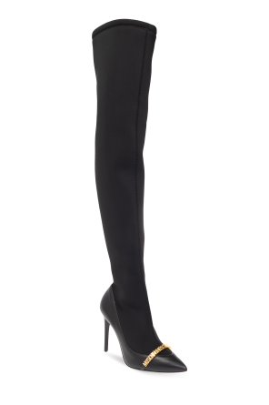 Moschino Heeled over-the-knee boots