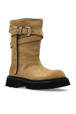 Moschino Wildleder-Stiefeletten