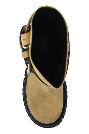 Moschino Wildleder-Stiefeletten