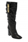 Moschino Heeled leather boots