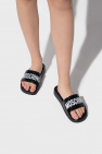 Moschino valentino garavani 110mm rockstud embellished wedge sandals item