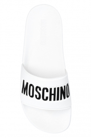 Moschino Slides with logo