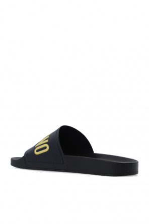 Moschino Slides with logo