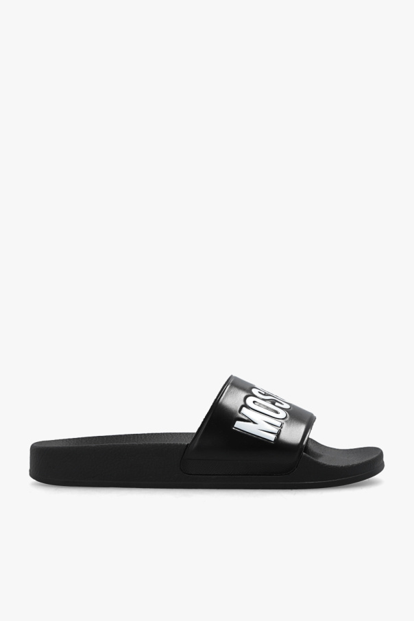 Moschino Tod's logo-patch slip-on sneakers